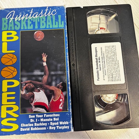 Funtastic Basketball Bloopers VHS Tape - Picture 1 of 2
